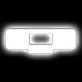 Oracle Lighting 3140-Q-001 - Universal Illuminated LED Letter Badges - White LED - Individual - Matte White Q