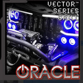 Oracle Lighting 5835-334 - Vector Series Grill LED Halo Kit - JK/JL/JT - ColorSHIFT - w/No Controller