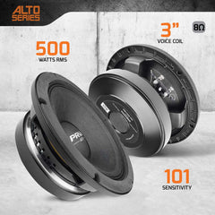 PRV Audio 10MR1000A 10" Midrange Loudspeaker