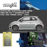 iDatalink HRN-RR-FI1 + ADS-MRR Wire harness to connect new iDatalink-compatible car stereo and retain steering wheel controls for select 2012-2015 Fiat 500