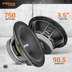PRV Audio 12MB1500 12" Midbass Loudspeaker