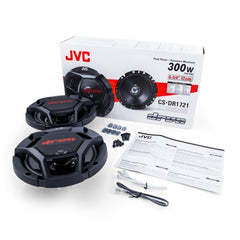 JVC CS-DR1721 6.75" 2-Way Coaxial Speakers / 300W Max Power