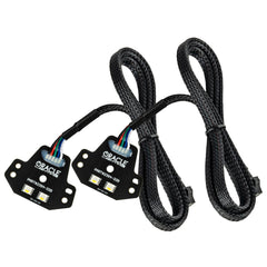 Oracle Lighting 1443-335 - 2015-2021 Dodge Charger ColorSHIFT RGB+W Headlight DRL Upgrade Kit - ColorSHIFT - w/BC1 Controller