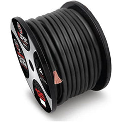 T-SPEC - 4 Awg 100Ft Matte Black Ofc Power Wire - V10 Series,Power Wire V10 Series (V10GW-4100)