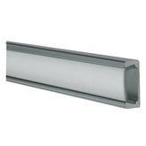 Heise - 1M Track - Silver Anodized Aluminum - Frosted Surface Mount (HE-ATFL)