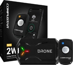 Compustar RFX-2WR3-FM 2WR3 with LTE 2-Way, 1-Button RFX Bundle with Drone DR-X1