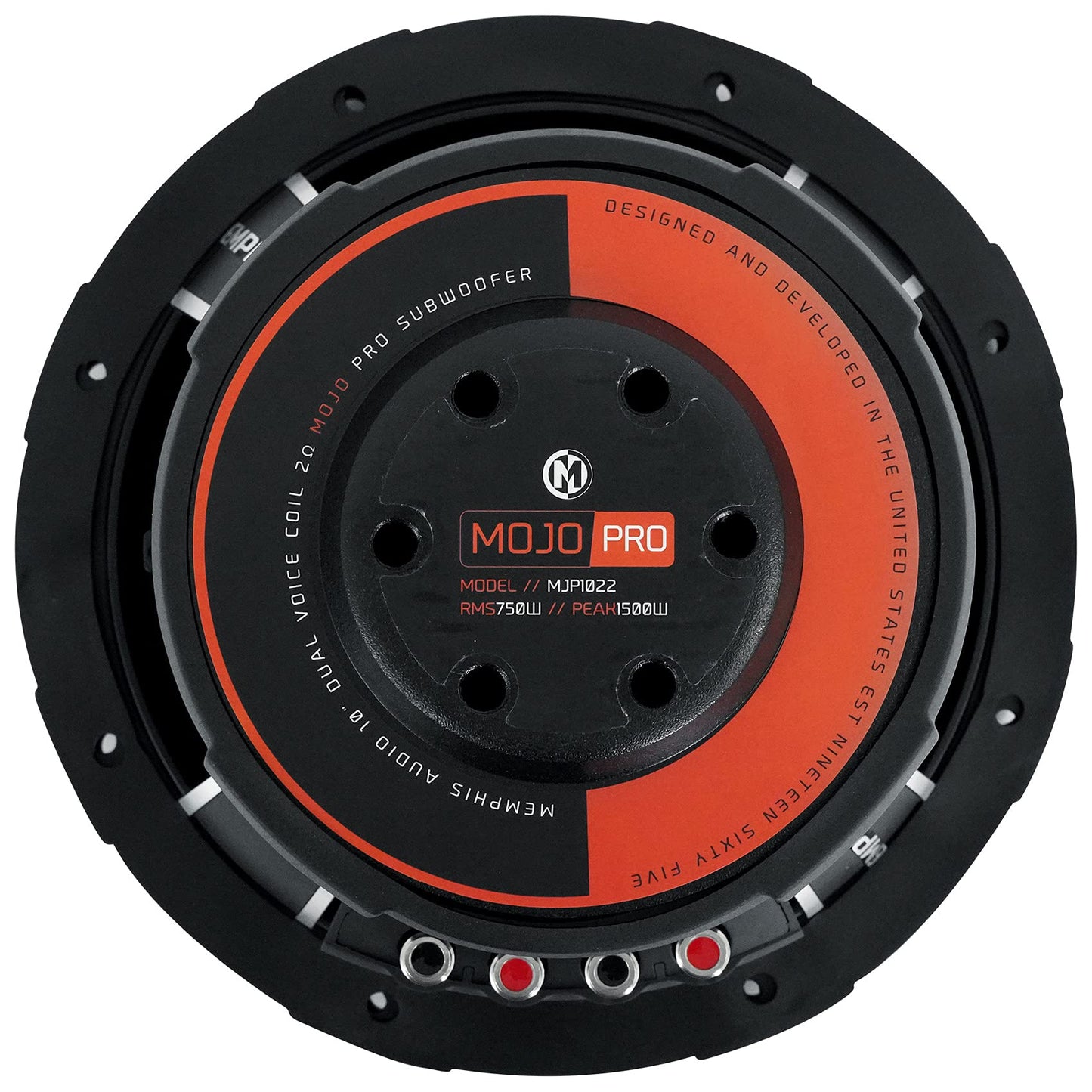 Memphis MJP1022 MOJO Pro 10" DVC 2ohm Subwoofer
