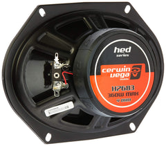Cerwin Vega H7683 720W Peak (120W RMS) 6"x8" HED Series 3-Way Coaxial Car Speakers