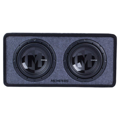 Memphis PRXE12D1 Dual 12" 1 Ohm Enclosure