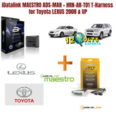iDatalink MAESTRO ADS-MAR + HRN-AR-TO1 T-Harness for Toyota LEXUS 2008 & UP