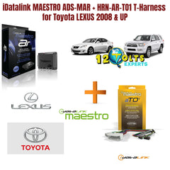 iDatalink MAESTRO ADS-MAR + HRN-AR-TO1 T-Harness for Toyota LEXUS 2008 & UP