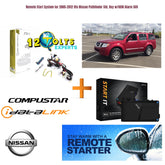Remote Start system for 2005-2012 fits Nissan Pathfinder Std. Key w/OEM Alarm SUV