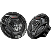 JVC CS-DR6200M 6.5" 2-Way Coaxial Speakers - Black