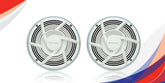 Pioneer TS-MR2040 8" - 2-way, 200w Max Power, Water-resistant IMPP Woofer Cone, 3/8" Tweeter Dome - Marine Speakers (pair)