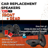 Car Speaker Replacement fits 2006-2010 for Chrysler PT Cruiser