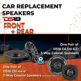 Car Speaker Replacement fits 1998-2004 for Isuzu Rodeo