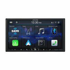 Alpine ILX-407 7" Double-DIN Shallow Chassis Digital Media Receiver W / Apple CarPlay & Android Auto