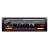 JVC KD-X380BTS Digital Media Receiver featuring BT/USB/SiriusXM Amazon Alexa/13-Band EQ/Variable-Color Illumination/JVC Remote App