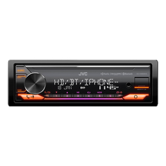 JVC KD-X480BHS Digital Media Receiver featuring Bluetooth / USB HD Radio/ SiriusXM / Amazon Alexa / 13-Band EQ