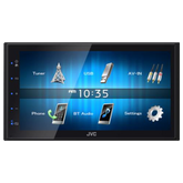 JVC KW-M150BT 2 DIN Mechless Receiver w/6.8" WVGA & Built In Bluetooth