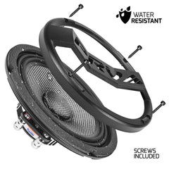 PRV Audio MT8MR400CF-NDY-4 SLIM 8" Carbon Fiber Neodymium Midrange Loudspeaker