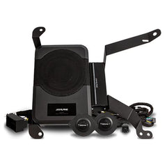 Alpine PSS-23WRA Direct Fit Powered Audio Upgrade Package for Select 2018-Up Jeep Wrangler Unlimited JL Models