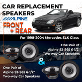 Car Speaker Replacement fits 1998-2004 for Mercedes SLK-Class