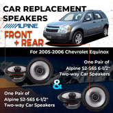 Car Speaker Replacement fits 2005-2006 for Chevrolet Equinox