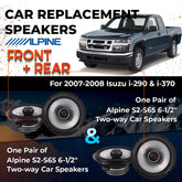 Car Speaker Replacement fits 2007-2008 for Isuzu I-290/ I-370