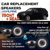 Car Speaker Replacement fits 2007-2013 for BMW X5, X5M