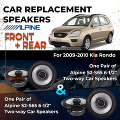 Car Speaker Replacement fits 2009-2010 for Kia Rondo