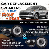 Car Speaker Replacement fits 2013-2022 for Ford Escape