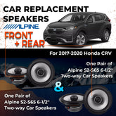 Car Speaker Replacement fits 2017-2020 for Honda CR-V