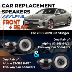 Car Speaker Replacement fits 2018-2020 for Kia Stinger