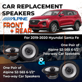 Car Speaker Replacement fits 2019-2020 for Hyundai Santa Fe