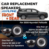 Car Speaker Replacement fits 2020 for Hyundai Palisade