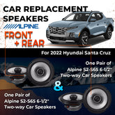 Car Speaker Replacement fits 2022-2022 for Hyundai Santa Cruz