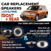 Car Speaker Replacement fits 2006-2011 for Chevrolet HHR