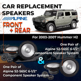 Car Speaker Replacement fits 2003-2007 for Hummer H2
