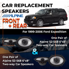 Car Speaker Replacement fits 1999-2006 for Ford Expedition