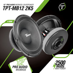 Timpano Audio TPT-MB12 2K5 12" Competition PRO Audio Midbass Loudspeaker