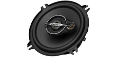 Pioneer TS-A1371F 5-1/4" - 3-way, 300 W Max Power, Carbon/Mica-reinforced IMPP cone, 11mm Tweeter and 1-5/8" Cone Midrange - Coaxial Speakers (pair)