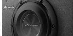 Pioneer TS-A2000LB 8" - 700w Max Power/ 250 W RMS, Single 2 Ohms Voice Coil, Rubber Surround - Shallow-mount Pre-loaded Enclosure Subwoofer