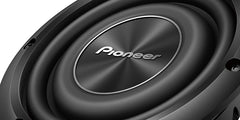 Pioneer TS-A2000LD2 8" - 700w Max Power, Dual 2 Ohms Voice Coil, Rubber Surround - Shallow Mount Subwoofer