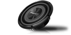 Pioneer TS-A2500LS4 10" - 1200w Max Power, Single 4 Ohms Voice Coil, Rubber Surround - Shallow-mount Subwoofer