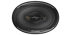 Pioneer TS-A6961F 6"x 9" - 4-way, 450 W Max Power, Carbon/Mica-reinforced IMPP cone, 18mm Tweeter, 11mm Super Tweeter, and 2-1/4" Cone Midrange - Coaxial Speakers (pair)
