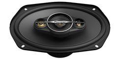 Pioneer TS-A6961F 6"x 9" - 4-way, 450 W Max Power, Carbon/Mica-reinforced IMPP cone, 18mm Tweeter, 11mm Super Tweeter, and 2-1/4" Cone Midrange - Coaxial Speakers (pair)