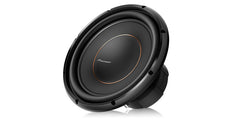 Pioneer TS-D12D4 12" - 2000w Max Power, Dual 4 Ohms Voice Coil, Aramid Fiber IMPP Cone, Rubber Surround - Subwoofer