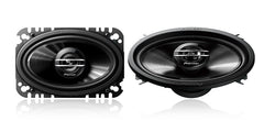 Pioneer TS-G4620S 4" x 6" - 2-way, 200w Max Power, IMPP Woofer Cone, Rubber Surround, 1-3/16" Tweeter - Speakers (pair)