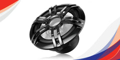 Pioneer TS-ME100WS 10" - 900w Max Power, IPX7 Rated, Sports Grille Design - Marine Subwoofer
